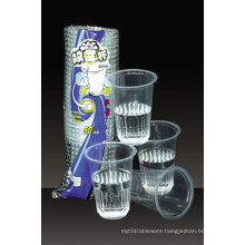 210ml Plastic Clear Disposable Drinking Cup